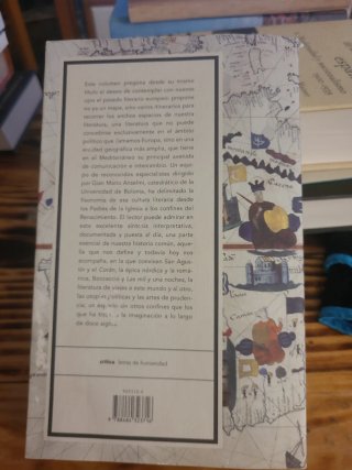 Mapas de la literatura europea y mediterránea