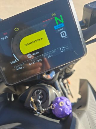 KTM Duke 125 Negra y Naranja