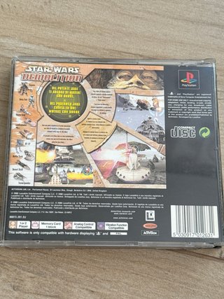 Star Wars Demolition PS1 PAL