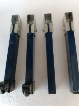 Patas de somier metálicas (4 unidades)