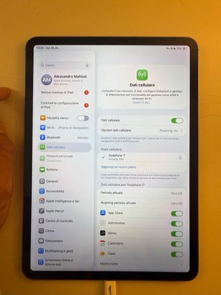 iPad Pro 11 1TB Wi-Fi + Cellular 4ª Gen