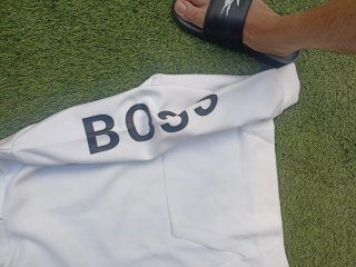 Sudadera Hugo Boss Blanca con Capucha