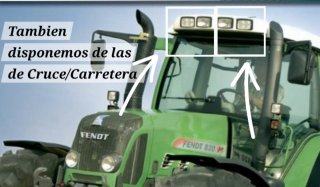 Faro LED Tractor y Cosechadora para Cabina