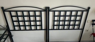 2 cabeceros forja cama 90