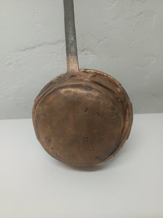 Cazo de cobre antiguo