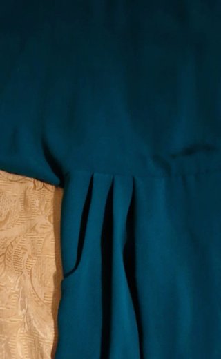 Vestito BENOA elegante color petrolio