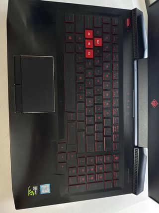 Omen HP Laptop 15-ce0xx Negro/Rojo