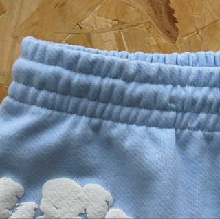 Denim Tears Shorts Algodón Azul Claro Talla L