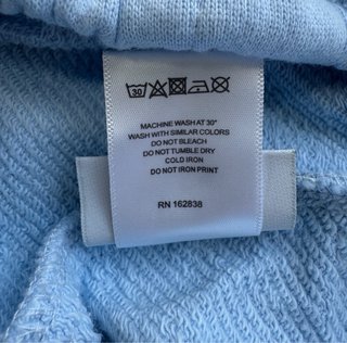 Denim Tears Shorts Algodón Azul Claro Talla L