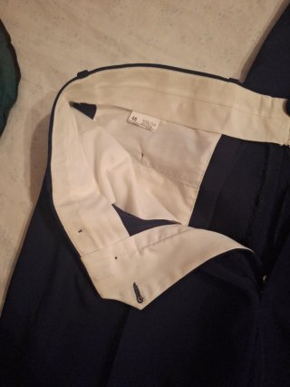 Traje de vestir azul marino hombre