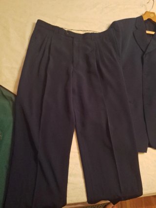 Traje de vestir azul marino hombre