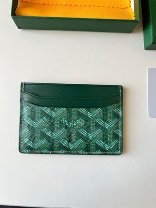 Portacarte Goyard Verde