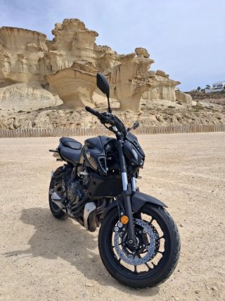 Yamaha MT-07 Negra