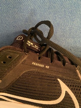 Nike Air Pegasus 40 Negro/Blanco