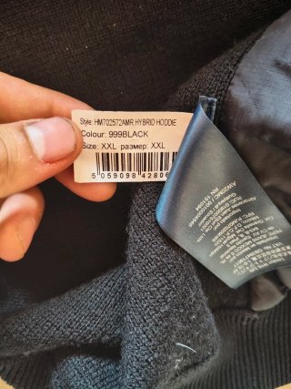 Chaqueta Hackett × aston Martín hybrid hoodie XXL