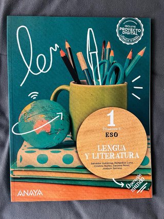Lengua y literatura 1 ESO completo y nuevo