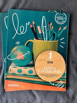Lengua y literatura 1 ESO completo y nuevo