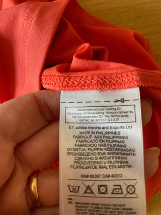 Lote 2 Camisetas Adidas Niña