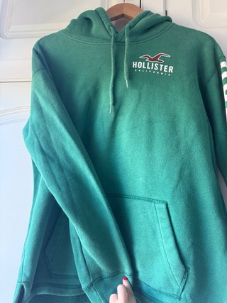Sudadera Hollister California Verde
