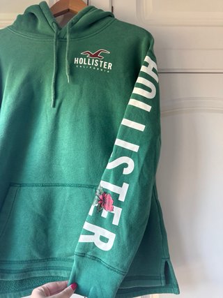 Sudadera Hollister California Verde