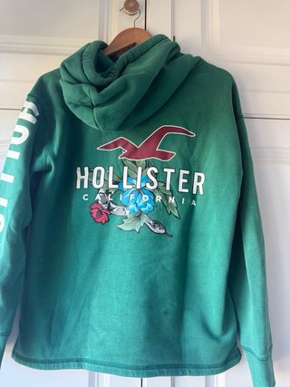 Sudadera Hollister California Verde