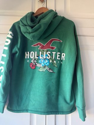Sudadera Hollister California Verde