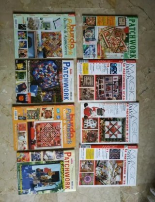 Lote revistas patchwork