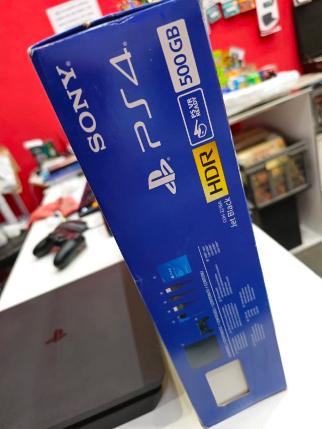 PS4 Slim 500GB con Mando Sony y Caja