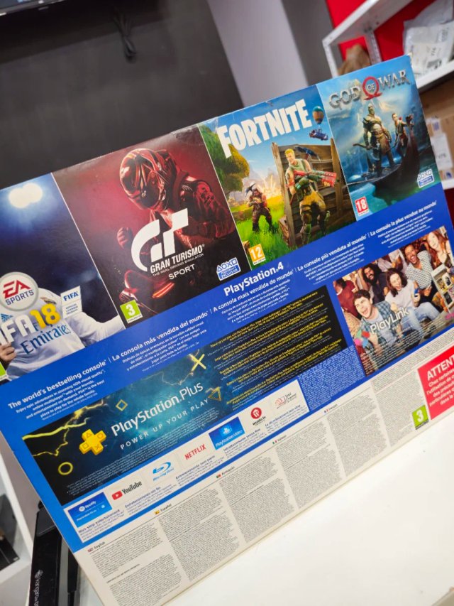 PS4 Slim 500GB con Mando Sony y Caja