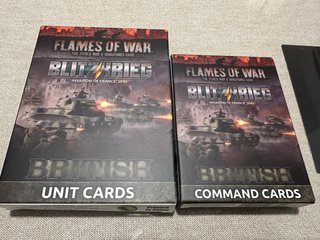 Flames of War: Blitzkrieg Cartas Británicas