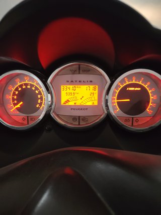 Peugeot Satelis 250cc Scooter Negro