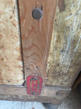 Baúl antiguo de madera