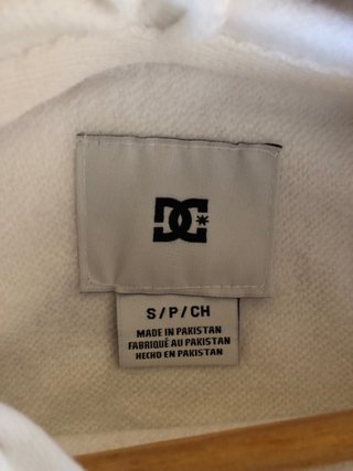 Sudadera DC Shoes Blanca Talla S