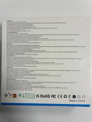 Adaptador Cargador 200W GaN
