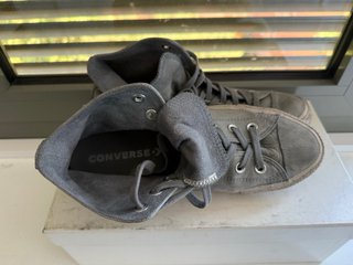 Converse All Star 100% Piel Gris T.41 (19)