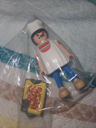 Playmobil Pizzero con Accesorios