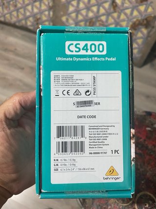 Behringer CS400 Compressor Sustainer Pedal