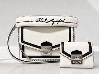 Bolso Karl Lagerfeld Blanco y Negro
