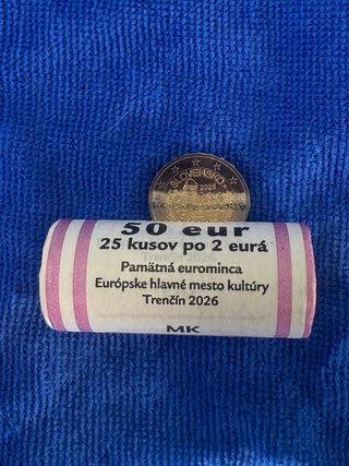 Eslovaquia 2026 moneda 2 euros