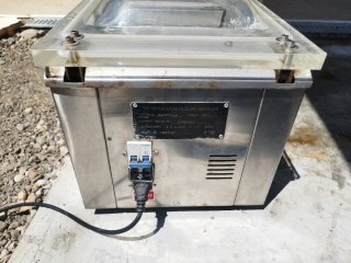 mesa de acero inoxidable parrilla asadora