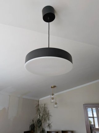 NYMÅNE. Lámpara techo LED, regulac lumin inalámbr
