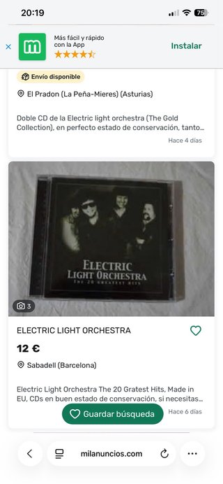 CD Electric Light Orchestra - 20 Greatest Hits