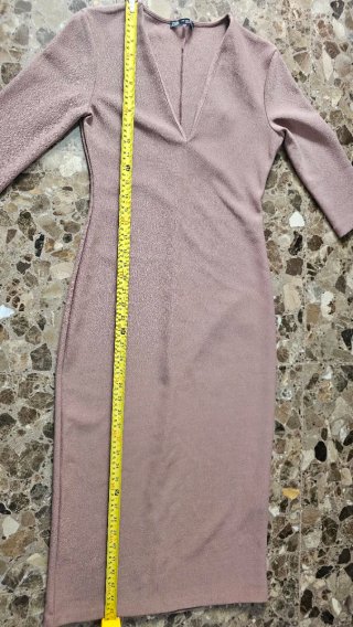 Vestido ZARA marrón