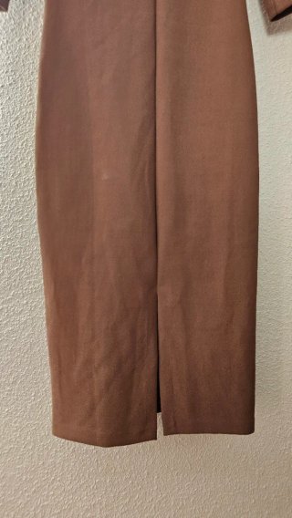 Vestido ZARA marrón