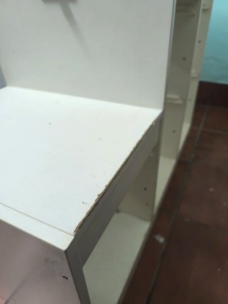 Estantería modular con 6 cajas