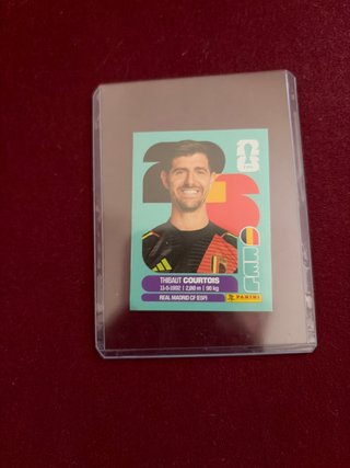 Carta Futbolista Thibaut Courtois
