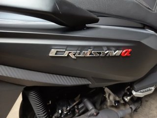 SYM Cruisym 125cc Scooter Negro/Plata