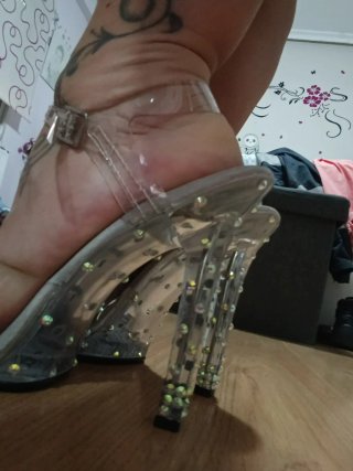 Zapatos de competición pedrería