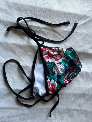 Costume 3 pezzi floreale