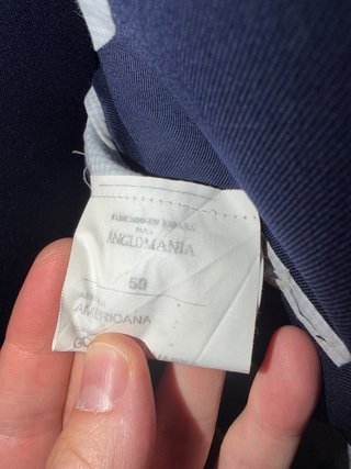 Traje Cruzado Anglomania Azul